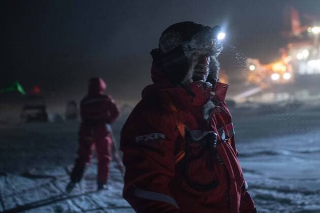 November 17, 2019, Arctic Sea, Arctic: CHRISTIAN ZOELLY, polar bear guard near the Polarstern. MOSAiC is the largest polar expedition in history: in September 2019, the German research icebreaker Polarstern has set sail from Tromso, Norway, to spend a year drifting through the Arctic Ocean, trapped in ice. The goal of the MOSAiC expedition is to take the closest look ever at the Arctic as the epicenter of global warming and to gain fundamental insights that are key to better understand global climate change. Hundreds of researchers from 20 countries are involved in this exceptional endeavor. Following in the footsteps of Fridtjof Nansen s ground-breaking expedition with his wooden sailing ship Fram in 1893-1896, the MOSAiC expedition will bring a modern research icebreaker close to the north pole for a full year including for the first ti - ZUMAz03_ 20191117_rep_z03_124 Copyright: xEstherxHorvathx
