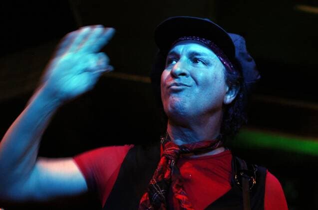 8 Konzert: New York Dolls, Sylvain Sylvain (Gitarre), im Berliner Sage Club, Glamrock, Protopunk, Musik, Berlin Deutschland, Germany Copyright: xBriganiArt Bartillx 00194892_00194892