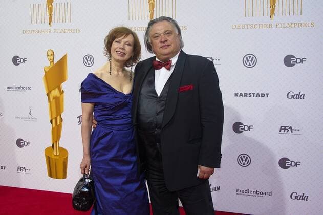 93 Renate Kroessner, Bernd Stegemann , DEUTSCHER FILMPREIS 2013 , Roter Teppich zur Preisverleihung im Friedrichstadtpalast am 26. April 2013 in Berlin, Germany, Berlin Deutschland Germany *** 93 Renate Kroessner, Bernd Stegemann , DEUTSCHER FILMPREIS 2013 , Red Carpet at the award ceremony in the Friedrichstadtpalast on 26 April 2013 in Berlin, Germany, Berlin Germany Germany Copyright: xPOP-EYE ChristianxBehringx 00296348_00296348