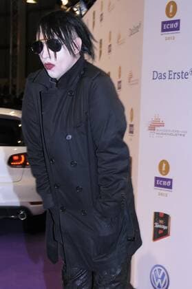 105 Marilyn Manson bei der Echo Verleihung 2012 in der Messe Berlin am 22.03.12, Roter Teppich, Berlin Deutschland, Germany Copyright: xBriganiArt Sarix 00273077_00273077