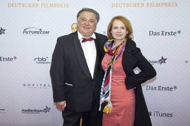 93 Bernd Stegemann, Renate Kroessner, Deutscher Filmpreis 2014 im Tempodrom am 09.05.2014 in Berlin, Germany Berlin Deutschland Germany *** 93 Bernd Stegemann, Renate Kroessner, German Film Prize 2014 at the Tempodrom on 09 05 2014 in Berlin, Germany Berlin Germany Germany Copyright: xPOP-EYE ChristianxBehringx 00329511_00329511
