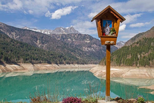 bildstock,lago di sauris,heiligenstock