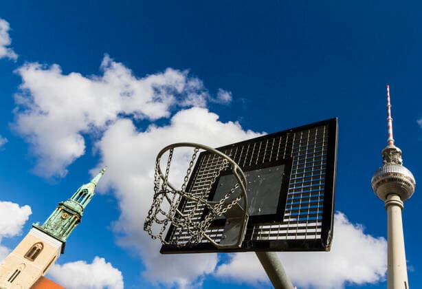 berlin,basketball,basketballkorb *** berlin,basketball,basketball hoop gfk-gz8