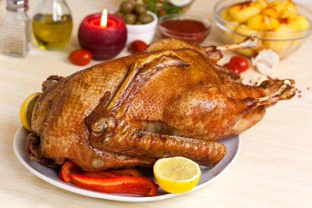 weihnachtsgans,weihnachtsessen,gänsebraten *** christmas goose,christmas dinner,roast goose iau-3fi