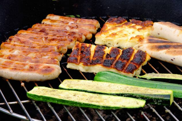grillen,zucchini,halloumi *** broiling,zucchini,halloumi ir4-fvy
