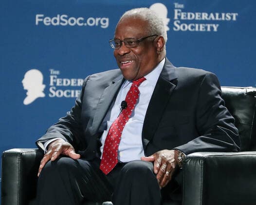 January 31, 2020, Lake Buena Vista, FL, USA: U.S. Supreme Court Justice Clarence Thomas speaks during the Florida Chapters Conference of The Federalist Society at Disney s Yacht and Beach Club Resort in Lake Buena Vista, Fla., on Friday, Jan. 31, 2020. Lake Buena Vista USA - ZUMAm67_ 20200131_zaf_m67_013 Copyright: xStephenxM.xDowellx
