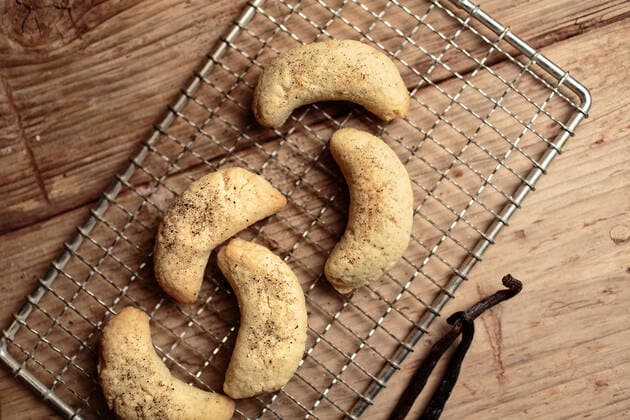 plätzchen,vanillekipferl,keks *** pastry crust,cornets,cookie lqs-kxc