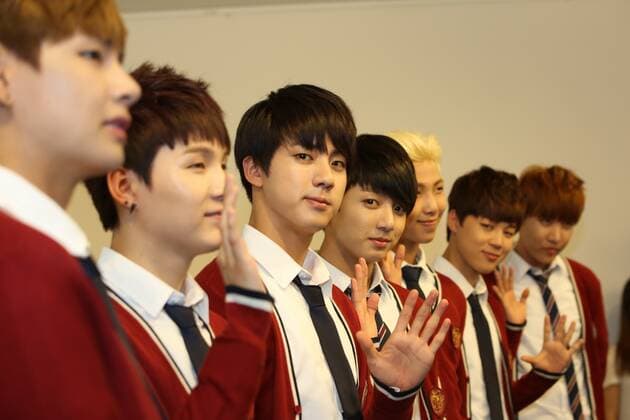 121 Bangtan Boys, BTS, Pressconference, V, Suga, Jin, Jungkook, Rap Monster, Jimin, J-Hope of the brandnew K-Pop-Band answer at questions at Korean Cultural Centre Berlin, Berlin, July 21.2014 Berlin Deutschland Germany *** 121 Bangtan Boys, BTS, Pressconference, V, Suga, Jin, Jungkook, Rap Monster, Jimin, J Hope of the brandnew K Pop Band answer at questions at Korean Cultural Centre Berlin, Berlin, July 21 2014 Berlin Germany Germany Copyright: xPOP-EYE ChristinaxKratschx 00336747_00336747