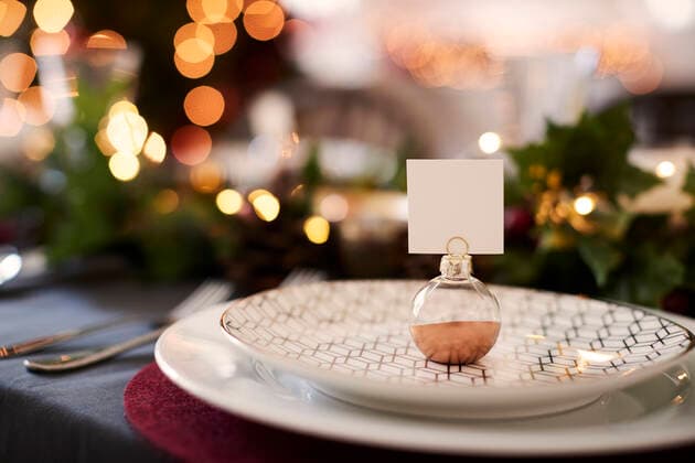 christbaumkugel,tischkarte *** christmas ball,place card mmq-wof