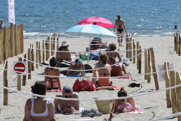 NEWS : Ouverture de la plage de la Grande Motte avec des mesures srictes - 22 05 2020 NEWS : Ouverture de la plage de la Grande Motte - 22 05 2020 RICHARDGosselin Panoramic 
