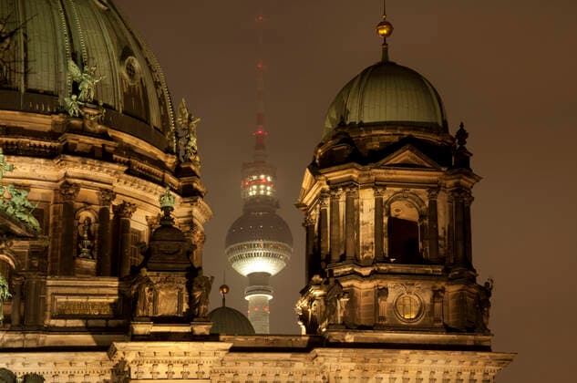 berlin,fernsehturm,berliner dom *** berlin,television tower,berlin cathedral nhl-ffq