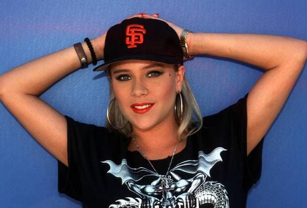 1 Portrait: Samantha Fox, Sängerin, Popsängerin, voc, Pop, Dance, Musik, Popstar der 80er Jahre, Auftritt bei der IFA 91, NUR REDAKTIONELLE NUTZUNG) Berlin Deutschland, Germany *** 1 Portrait Samantha Fox, singer, pop singer, voc, pop, dance, music, pop star of the 80s, appearance at IFA 91, ONLY EDITORY USE Berlin Germany, Germany Copyright: xBRIGANI-ART HEINRICHx 00034090_00034090