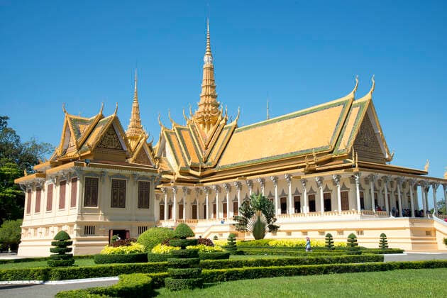 Royal Palace, Phnom Penh, Cambodia, Indochina, Southeast Asia, Asia Copyright: ShannaxBaker 1315-288