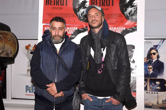 Bilder des Jahres 2020, Entertainment 05 Mai Entertainment Themen der Woche KW22 News Bilder des Tages Kida Khodr Ramadan und Christoph Gampl bei der Premiere des Kinfilms Man from Beirut im Drive In Autokino München-Aschheim. Aschheim, 30.05.2020 *** Kida Khodr Ramadan and Christoph Gampl at the premiere of the feature film Man from Beirut at the Drive In drive-in cinema Munich Aschheim Aschheim, 30 05 2020 Foto:xS.xAdamx xFuturexImage