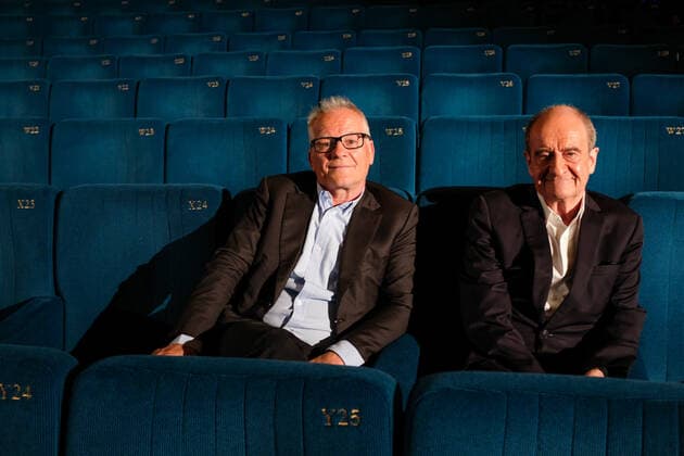 News Bilder des Tages 73eme Festival International du Film de Cannes. Revelation de la selection officielle 2020 a l UGC Normandy Press conference of movie who sould have been presented during 2020 ICFF. Movies will be on theater with ICFF logo. EXCLUSIVE 256111 2020-06-03 Paris France Lescure, Pierre; Frémaux, Thierry  Copyright: xSergexArnalx xStarfacex STAR_256111_001
