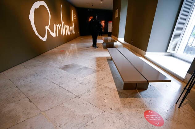 Am Samstag den 06.06. wird das Museo Nacional Thyssen-Bornemisza nach der vorübergehenden Schließung aufgrund der Coronaverordnung, unter der Berücksichtigung der Hygiene- und Abstandsregeln, wieder geöffnet. Madrid, 04.06.2020 Museum Thyssen-Bornemisza