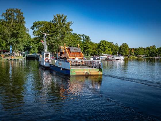 Caputh im Landkreis PM Potsdam-Mittelmark in Brandenburg, Fähre Seilfähre Tussy 2 Brandenburg *** Caputh in the district of PM Potsdam Mittelmark in Brandenburg, ferry cable ferry Tussy 2 Brandenburg