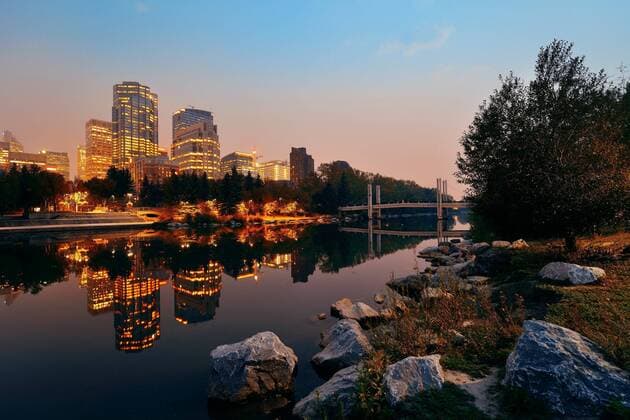 Night Rock Calgary Cityscape Outdoors Night Tuchong Metropolitan Calgary Alberta  268125024380518426