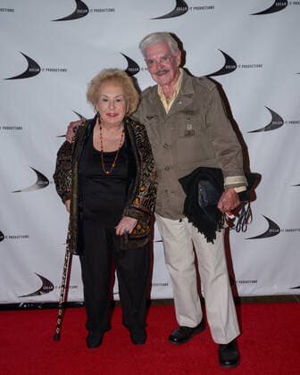 October 20, 2015, Los Angeles, California, USA: DORIS ROBERTS (L) and JACK BETTS attend the Ã¢â‚¬â ¢Till We Meet Again premiere at the Egyptian Theatre HollywoodÃ‚ in Los Angeles, California Los Angeles USA - ZUMAs247 20151020_zep_s247_002 Copyright: xCharliexSteffensx