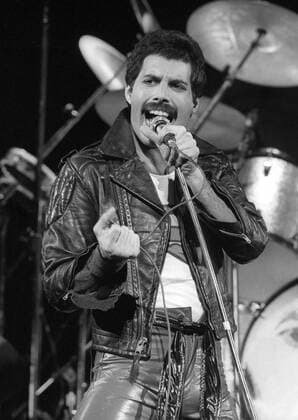 Freddie Mercury in Tokyo in 1981 Freddie Mercury sings at the Nippon Budokan hall in Tokyo on Feb. 12, 1981. 