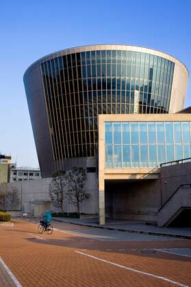 Architektur von Tadao Ando Suntory Museum Tempozan,by Tadao Ando,port,Bay area,Osaka, Japan,Asia Osaka Kansai Japan Copyright: xLucasxVallecillos-xVWPicsx LVM-Jp.Os.4348