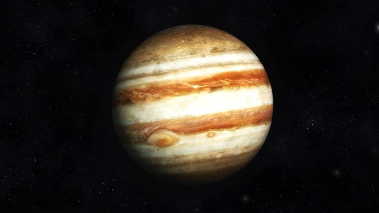 IMAGO Creative: Planeten im Sonnensystem Jupiter - Symbolbilder Digital Illustration of Planet Jupiter *** Digital Illustration of Planet Jupiter 1044005352