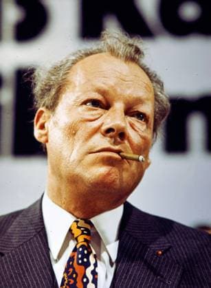 SPD Parteitag 1972 Willy Brandt SPD Bundeskanzler, Bonn Deutschland *** SPD Party Conference 1972 Willy Brandt SPD Federal Chancellor, Bonn Germany