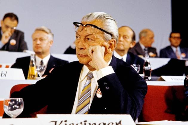 Kurt Georg Kiesinger CDU Kurt Georg Kiesinger CDU, München Bayern Deurtschland