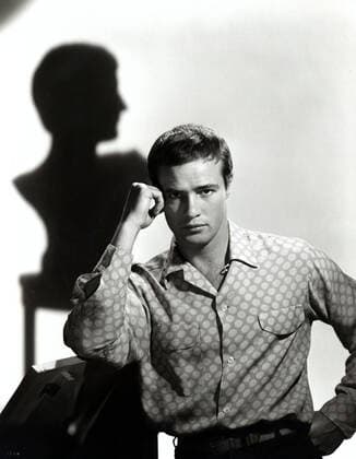MARLON BRANDO MARLON BRANDO. Strictly editorial use only in conjunction with the promotion of the film. Credit line mandatory. This image is copyright of the film company and is supplied under the terms of issue as film still. No commercial or book cover use permitted without prior consent from the film company.  Mandatory credit line: Image courtesy Ronald Grant Archive Mary Evans