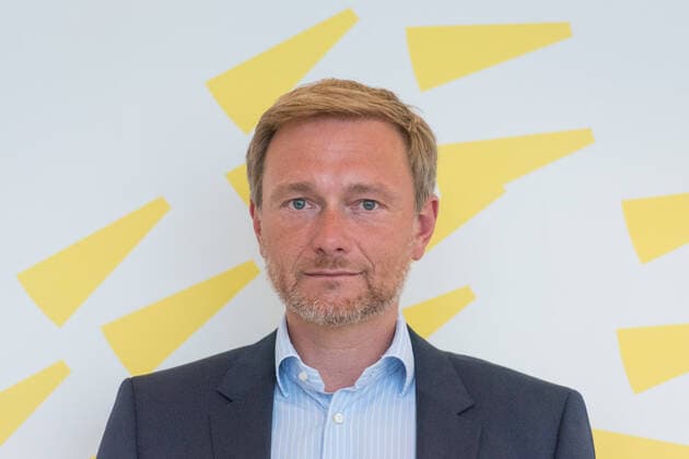 Berlin, Pressekonferenz FDP Fraktion Deutschland, Berlin - 16.06.2020: Im Bild ist Christian Lindner (Bundesvorsitzender FDP) während der Pressekonferenz der Fraktion im deutschen Bundestags zu sehen. Berlin Bundestag Berlin Deutschland