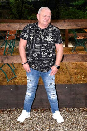 Udo Dirkschneider (U.D.O.) beim Pressetermin zum Album We Are One von U.D.O. und dem Musikcorps der Bundeswehr im Augustiner Keller. München, 16.06.2020