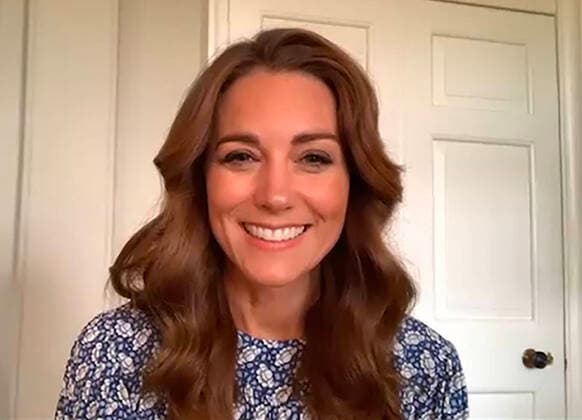Bilder des Jahres 2020, Entertainment 06 Juni Entertainment Themen der Woche KW25 Entertainment Bilder des Tages . 17 06 2020. Norfolk, United Kingdom. Kate Middleton, The Duchess of Cambridge joins a video call with students from Waterloo Primary Academy in Blackpool, United Kingdom, as part of an online assembly for the Oak National Academy, during which she will speak about the importance of mental wellbeing among children.  xPoolx xi-Imagesx IIM-21293-0001
