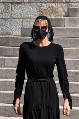 Obseques de la Baronne Elisabeth-Anne de Massy en la Cathedrale de Monaco. Funerals of Baroness Elisabeth-Anne de Massy in the Cathedral of Monaco 256649 2020-06-17 Wittstock, Charlene (Princesse de Monaco)  Copyright: xL.Urmanx xStarfacex STAR_256649_011