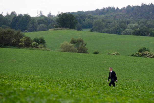 News Themen der Woche KW25 Czech Prime Minister Andrej Babis is seen during a visit of the Central Bohemian Region, Czech Republic, on June 17, 2020. (CTKxPhoto OndrejxDeml) CTKPhotoP202006170408501 dml 013K