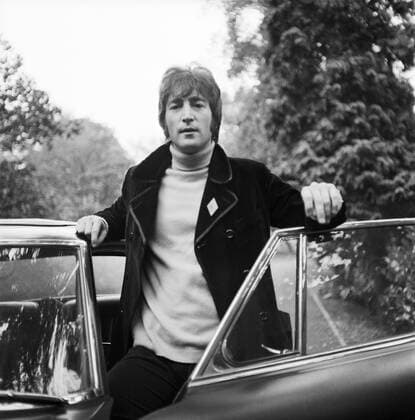 John Lennon John Lennon, britischer Musiker und Komponist, Deutschland um 1966. British musician and composer John Lennon at Germany, around 1966., Deutschland Copyright: HelmutxReiss UnitedArchives832000285 EDITORIAL USE ONLY