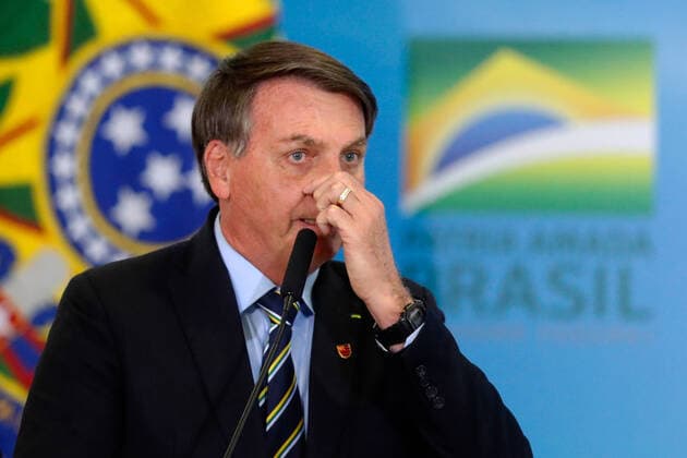 BRASÍLIA, DF - 17.06.2020: LAUNCHING OF THE SAFRA PLAN - Launching Ceremony of the Safra Plan - President of the Republic, Jair Bolsonaro, at the? Launching Ceremony of the Safra Plan ?, at the Planalto Palace, Brasília DF this morning (17). x1927858x  FranciscoxStuckert