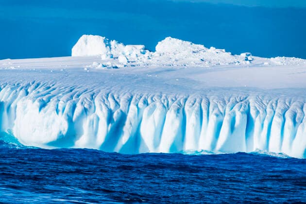 Iceberg floating in South Orkney Islands archipelago RUNF03515