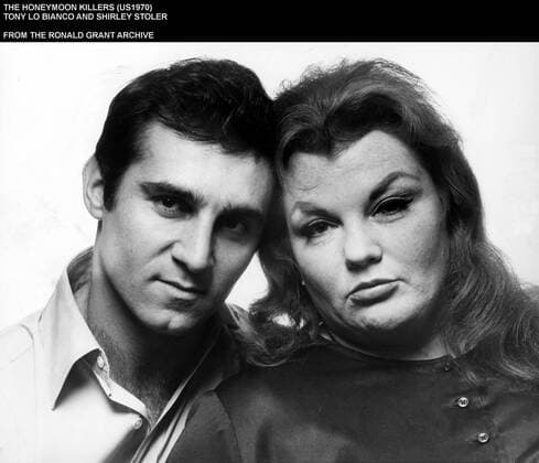THE HONEYMOON KILLERS TONY LO BIANCO, SHIRLEY STOLER Date: 1970. Strictly editorial use only in conjunction with the promotion of the film. Credit line mandatory. This image is copyright of the film company and is supplied under the terms of issue as film still. No commercial or book cover use permitted without prior consent from the film company.  Mandatory credit line: Image courtesy Ronald Grant Archive Mary Evans