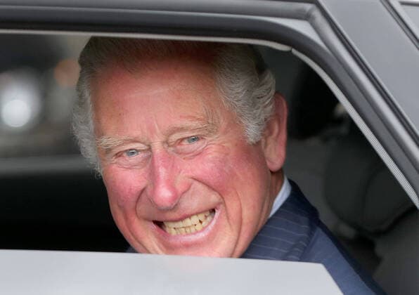 . 02 07 2020. London, United Kingdom. Prince Charles, Prince of Wales departs in an Audi e-tron electric car after meeting key workers from Transport for London, who have worked throughout the Covid-19 pandemic.  xPoolx xi-Imagesx IIM-21357-0032