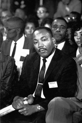 IMAGO History, U.S. Bürgerrechtsbewegung: 1954-1968 Aug. 25, 1964 - Atlantic City, New Jersey, USA - Reverend MARTIN LUTHER KING JR at the National Democratic Convention. Atlantic City USA - ZUMAk09_ 19640825_jes_k09_811 Copyright: xKEYSTONExPicturesx