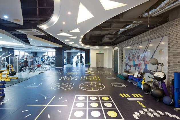 IMAGO Creative: Klub-Sport design and equipment in modern gym  379658375837122574