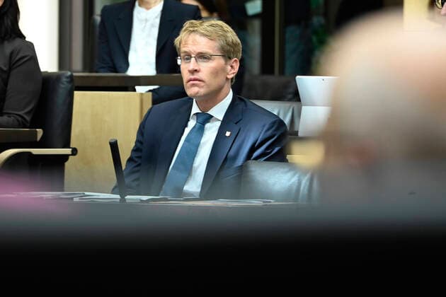 Daniel Günther bei der 992. Sitzung des Bundesrates im Plenarsaal des Preußischen Herrenhauses. Berlin, 03.07.2020