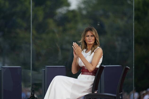 Bilder des Jahres 2020, Entertainment 07 Juli Entertainment Themen der Woche KW27 President Donald J. Trump and First Lady Melania Trump host the 2020 Salute to America to celebrate America s Independence Day in Washington, DC on Saturday, July 4, 2020.  WAX20200704208 CHRISxKLEPONIS