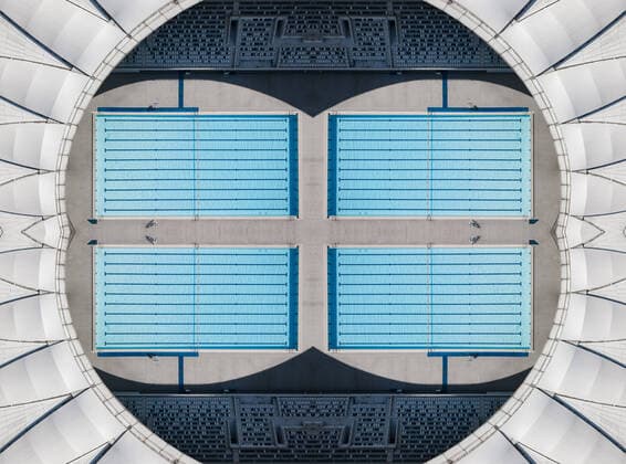 IMAGO Creative: Dichotomien, Reflexionen - Architektur IMAGO Creative: Dichotomien, Reflexionen Creative Highlights World Shanghai Oriental Sports Center  406341547361566779