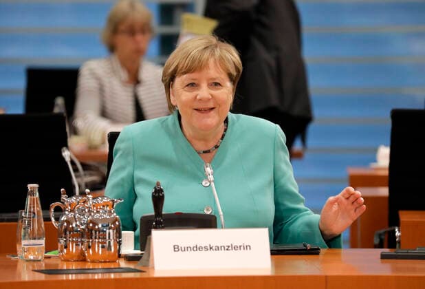 Angela Merkel, Bundeskanzlerin, CDU, 105. Kabinettsitzung, DEU, Berlin, 08.07.2020
