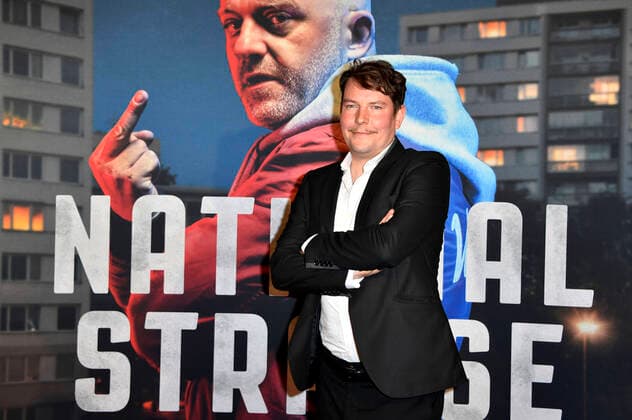 Bilder des Jahres 2020, Entertainment 07 Juli Entertainment Themen der Woche KW28 Stepan Altrichter beim Screening des Kinofilms Nationalstraße Narodni trida im UCI Luxe Mercedes Platz. Berlin, 08.07.2020 *** Stepan Altrichter at the screening of the feature film National Road Narodni trida at the UCI Luxe Mercedes Platz Berlin, 08 07 2020 Foto:xF.xKernx xFuturexImage