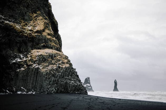 Black sand beach Reynisfjara Iceland Vik, Iceland CR_SNMRIX200628A-426271-01