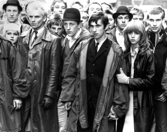 QUADROPHENIA POLYTEL WHO FILMS TOYAH, STING, ?, PHIL DANIELS, LESLEY ASH Picture from the Ronald Grant Archive QUADROPHENIA POLYTEL WHO FILMS TOYAH, STING, ?, PHIL DANIELS, LESLEY ASH Date: 1979. Strictly editorial use only in conjunction with the promotion of the film. Credit line mandatory. This image is copyright of the film company and is supplied under the terms of issue as film still. No commercial or book cover use permitted without prior consent from the film company.  Mandatory credit line: Image courtesy Ronald Grant Archive Mary Evans