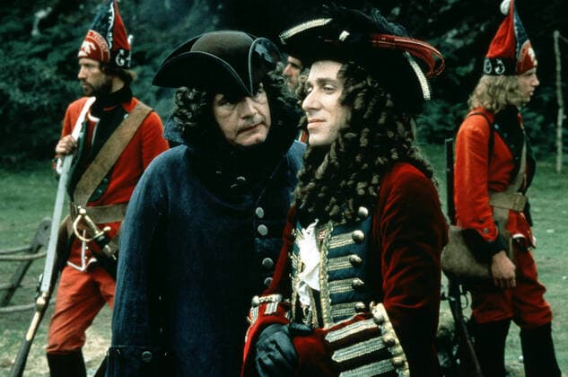 ROB ROY BRIAN COX, TIM ROTH ROB ROY Date: 1995. Strictly editorial use only in conjunction with the promotion of the film. Credit line mandatory. This image is copyright of the film company and is supplied under the terms of issue as film still. No commercial or book cover use permitted without prior consent from the film company.  Mandatory credit line: Image courtesy UNITED ARTISTS TALISMAN PRODUCTIONS Ronald Grant Archive Mary Evans