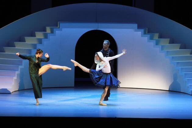 Les Ballets de Monte-Carlo company s dancers perform The Taming of the Shrew by William Shakespeare as part of 69 International Music and Ballet Festival at Alhambra s Generalife, in Granada, southern Spain, 18 July 2020 (issued on 19 July 2020). The festival runs until 26 July. International Music and Ballet Festival in Granada !ACHTUNG: NUR REDAKTIONELLE NUTZUNG!  Copyright: xPepexTorresx GRAF1272 20200719-637307466088203210